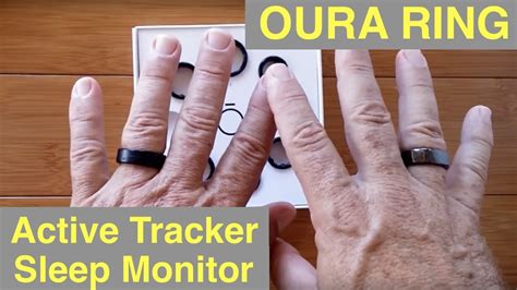 wearing oura ring on finger